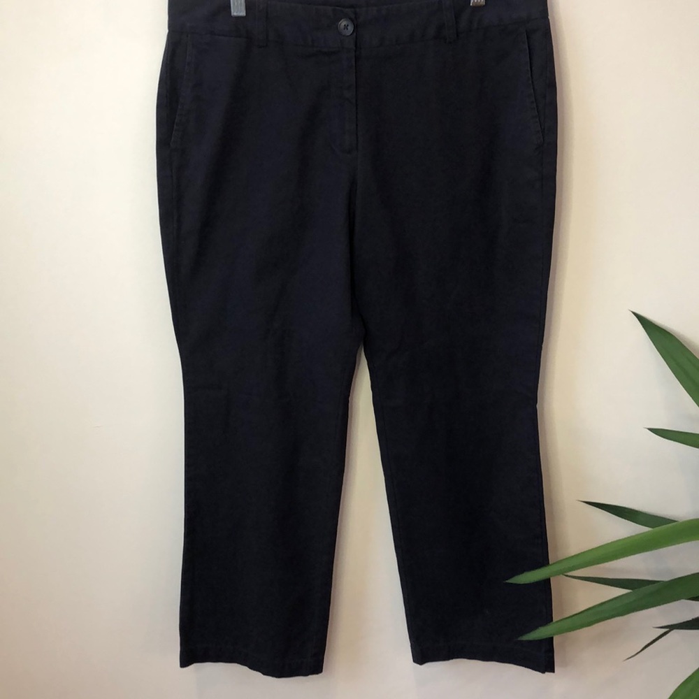 Lands End Navy Chinos